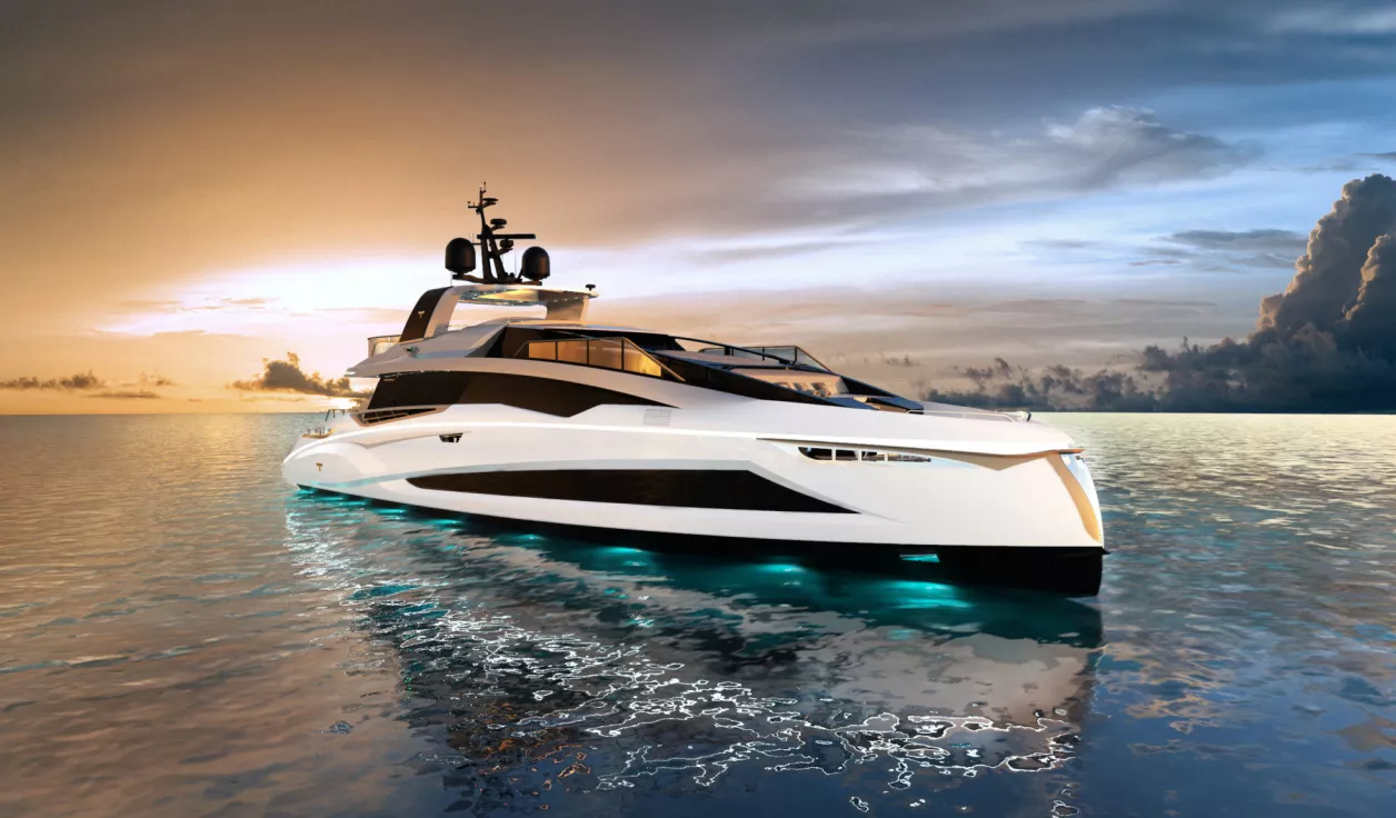 Моторная яхта Tecnomar Evo 120 - фото 1