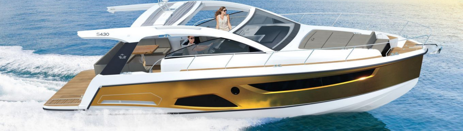 Моторная яхта Sealine S430 - фото