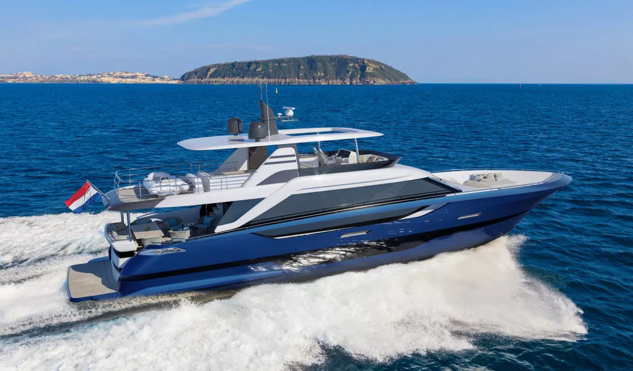 Моторная яхта Wim van der Valk Flybridge 27.8 - фото 1