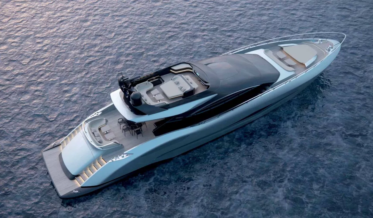 Моторная яхта Mangusta 104 REV - фото 1