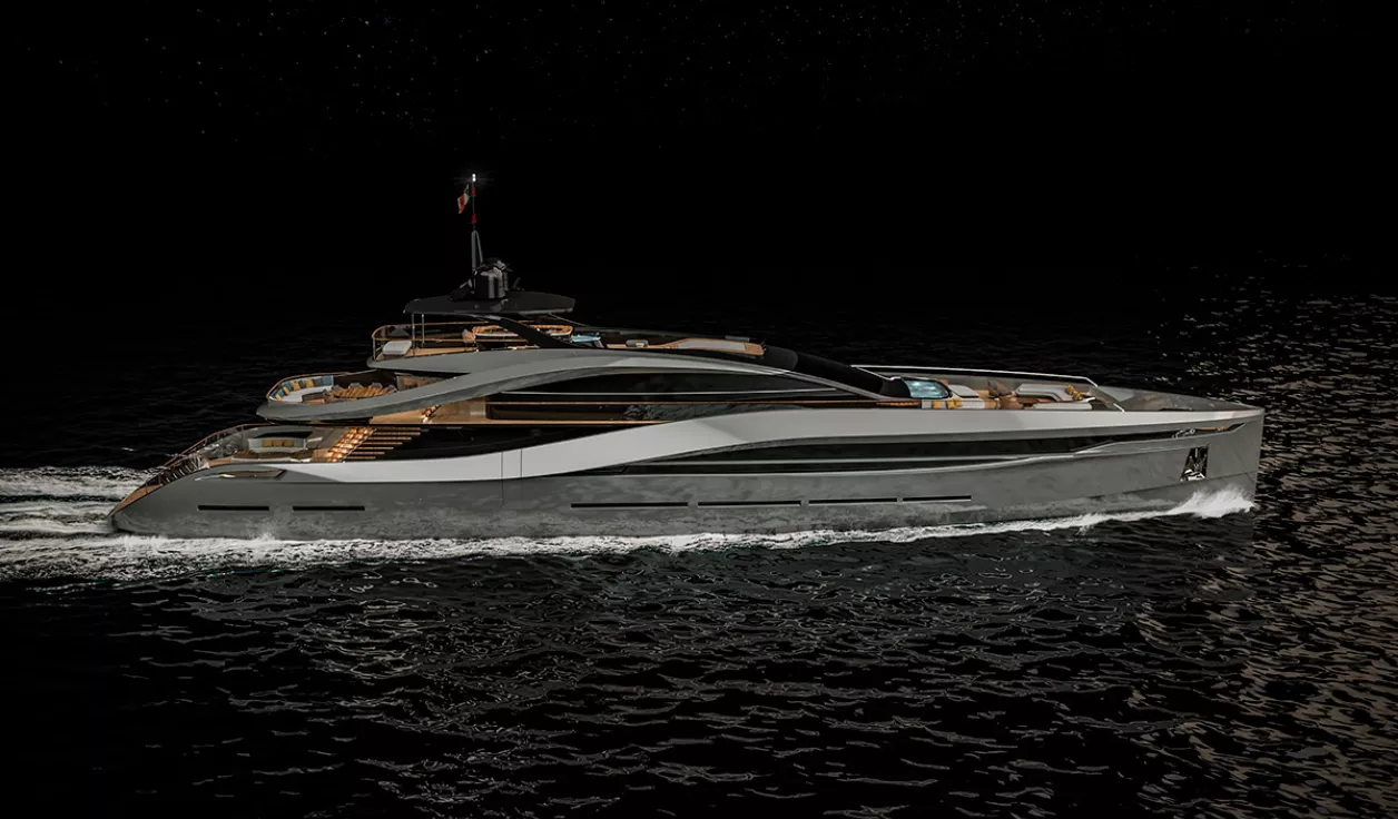 Моторная яхта Rossinavi Pininfarina Project - фото 1