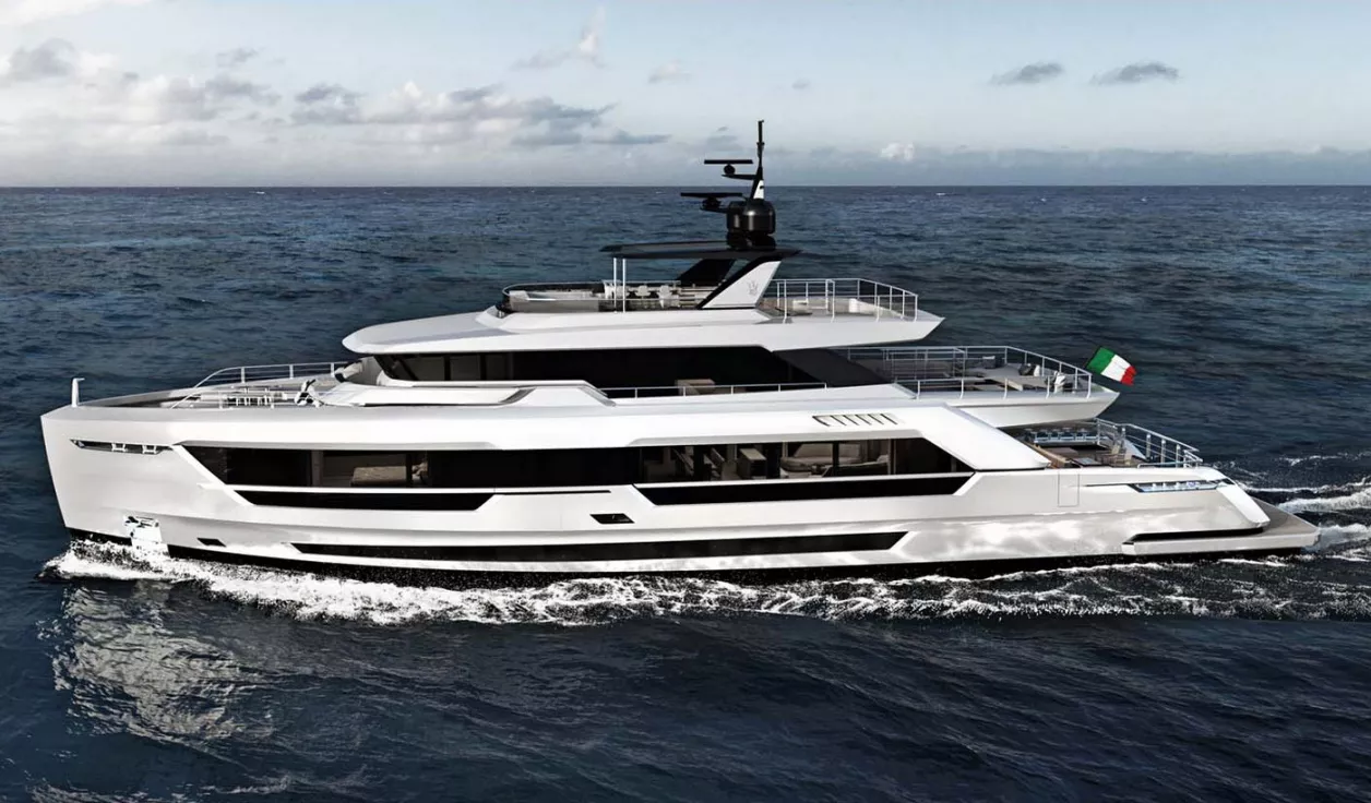 Моторная яхта Ocean King Ducale 120 - фото 1