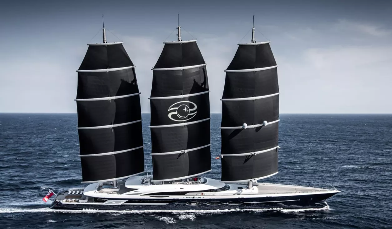 Парусная яхта Oceanco Black Pearl - фото 2