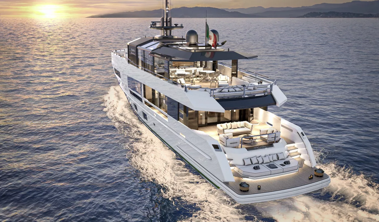 Моторная яхта Arcadia A115 - фото 2