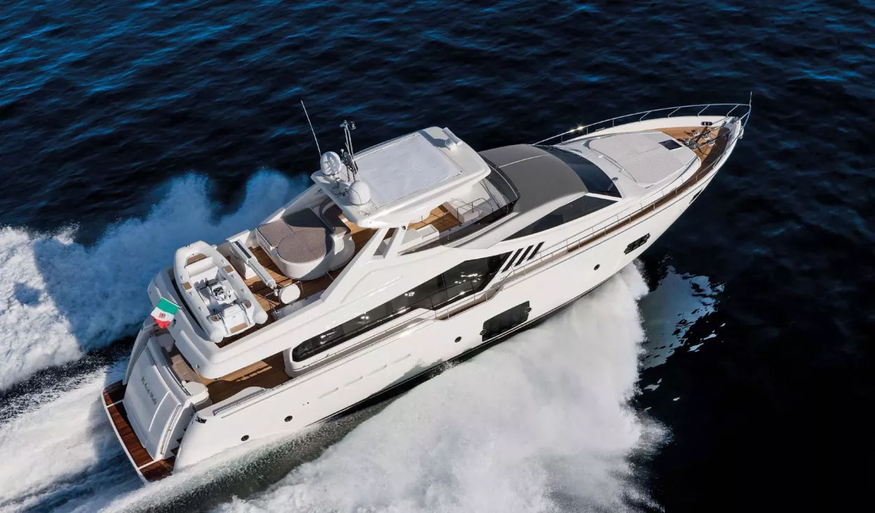 Моторная яхта Ferretti 870 - фото 2