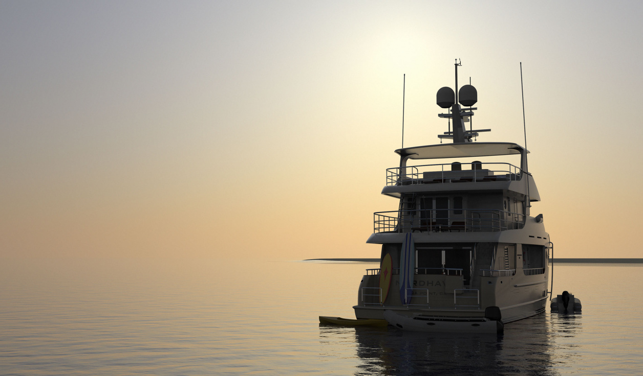 Моторная яхта Nordhavn 71 - фото 1
