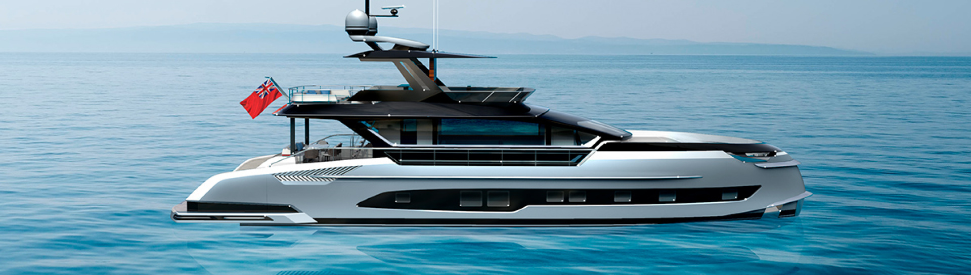 Моторная яхта Dynamiq GTM 90 Beach Club - фото