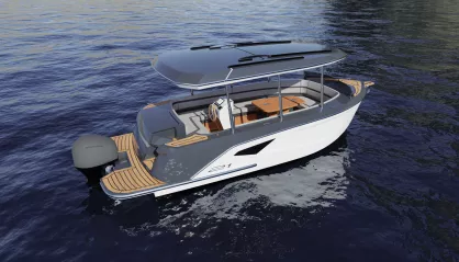 Alfastreet Marine 21 Open Outboard