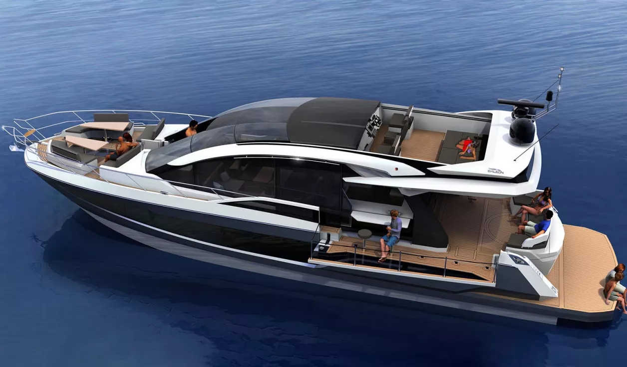Моторная яхта Galeon 650 Skydeck - фото 2