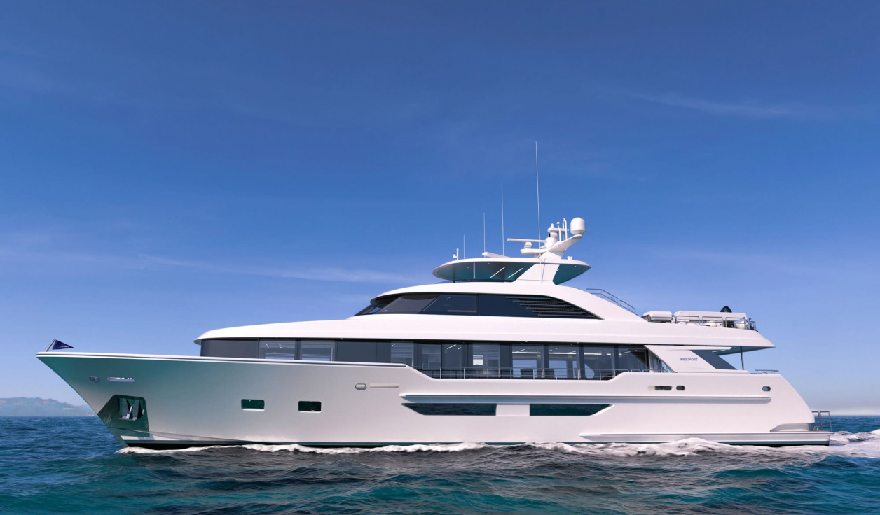 Моторная яхта Westport 117 - фото 1