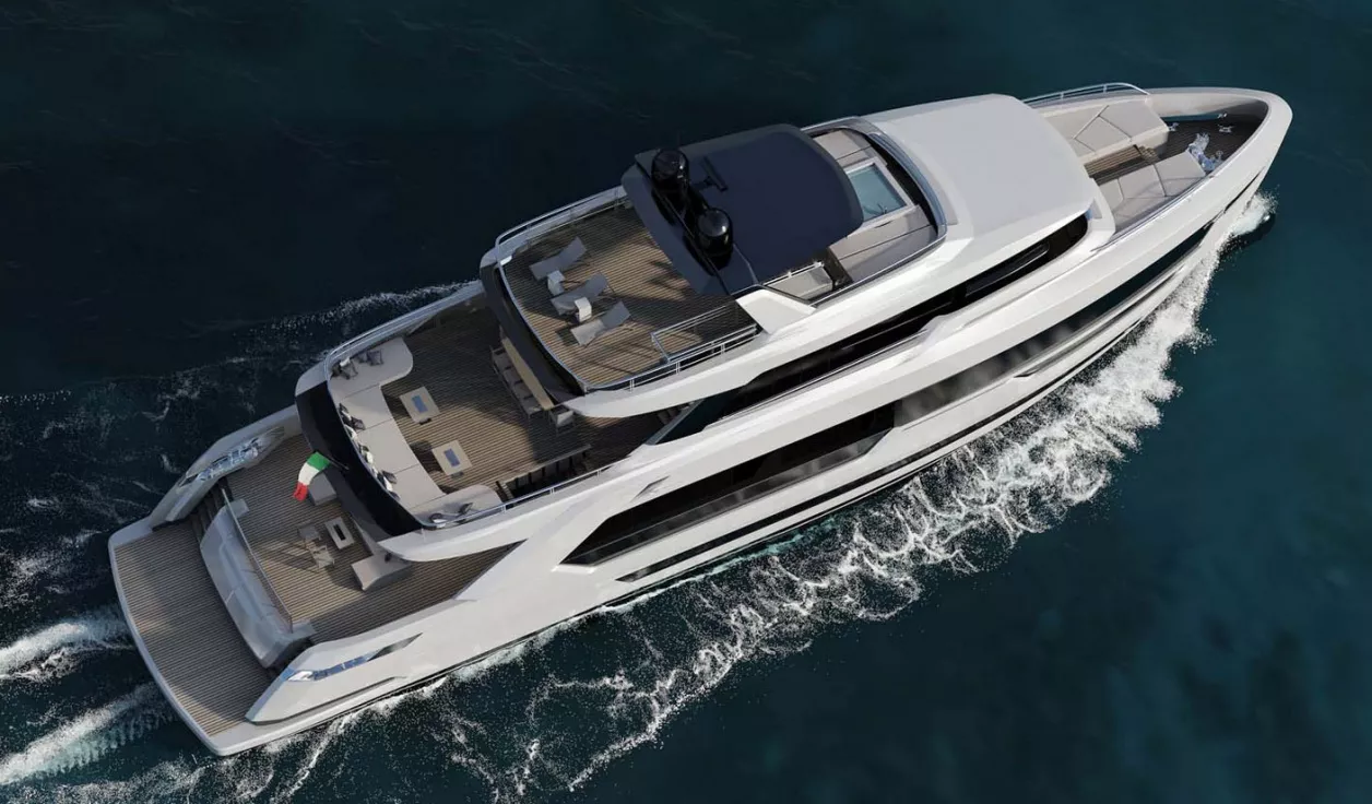 Моторная яхта Ocean King Ducale 120 - фото 2