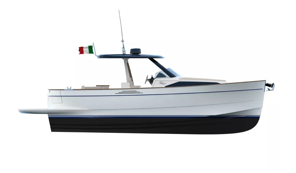 Моторная яхта Apreamare Gozzo 35 - фото 1