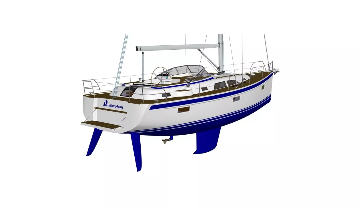 Парусная яхта Hallberg-Rassy 40 C - фото 2