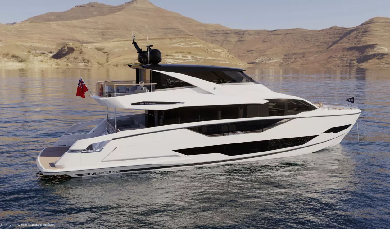 Моторная яхта Sunseeker 90 Ocean Enclosed - фото 1