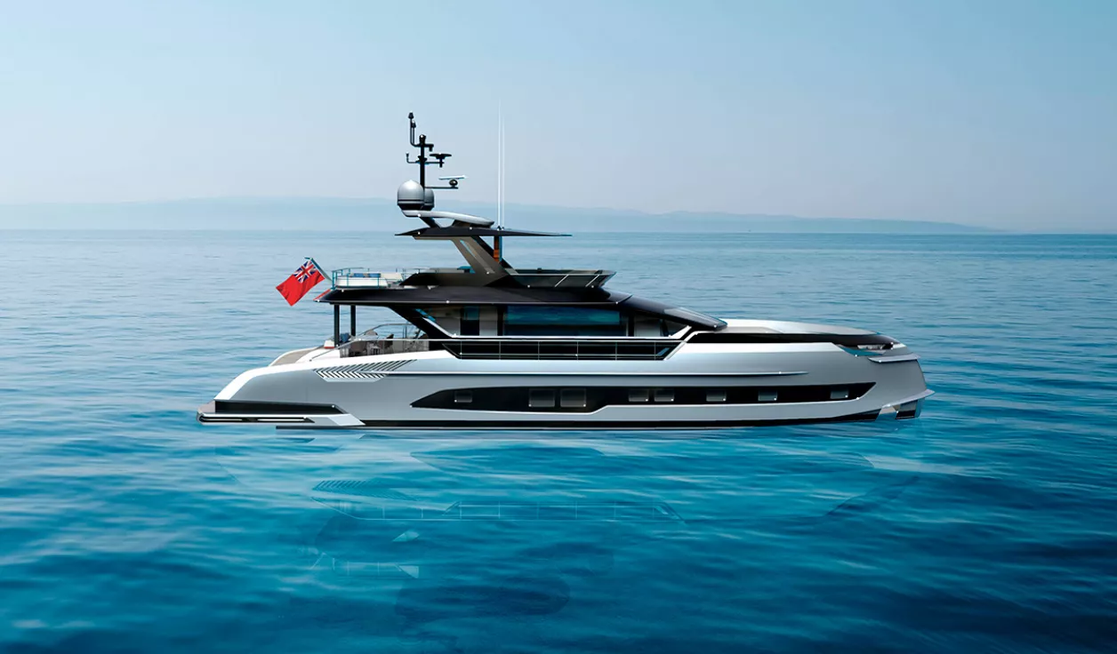 Моторная яхта Dynamiq GTM 90 Beach Club - фото 1