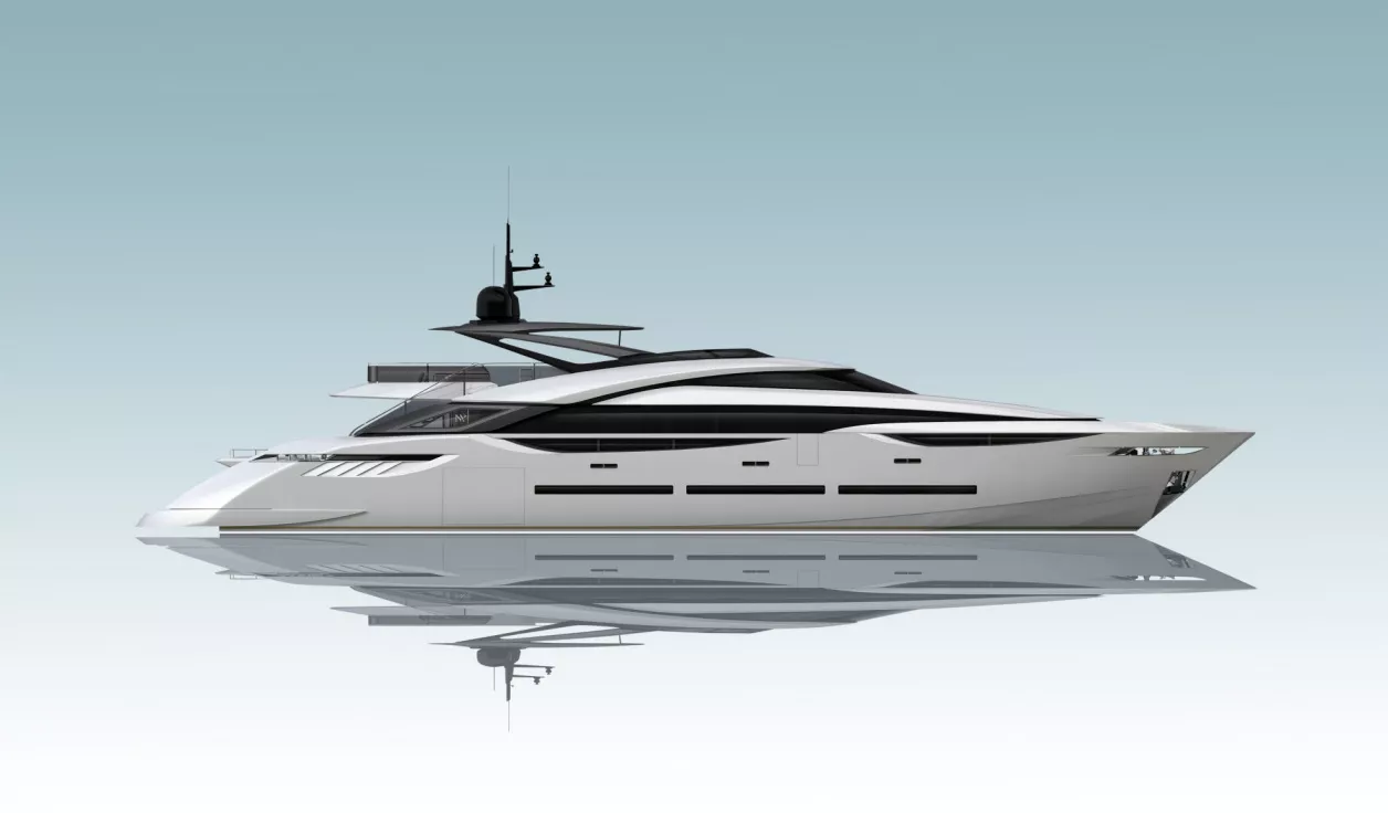 Моторная яхта ISA Sport 120 - фото 1