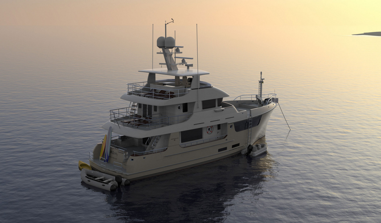 Моторная яхта Nordhavn 71 - фото 2