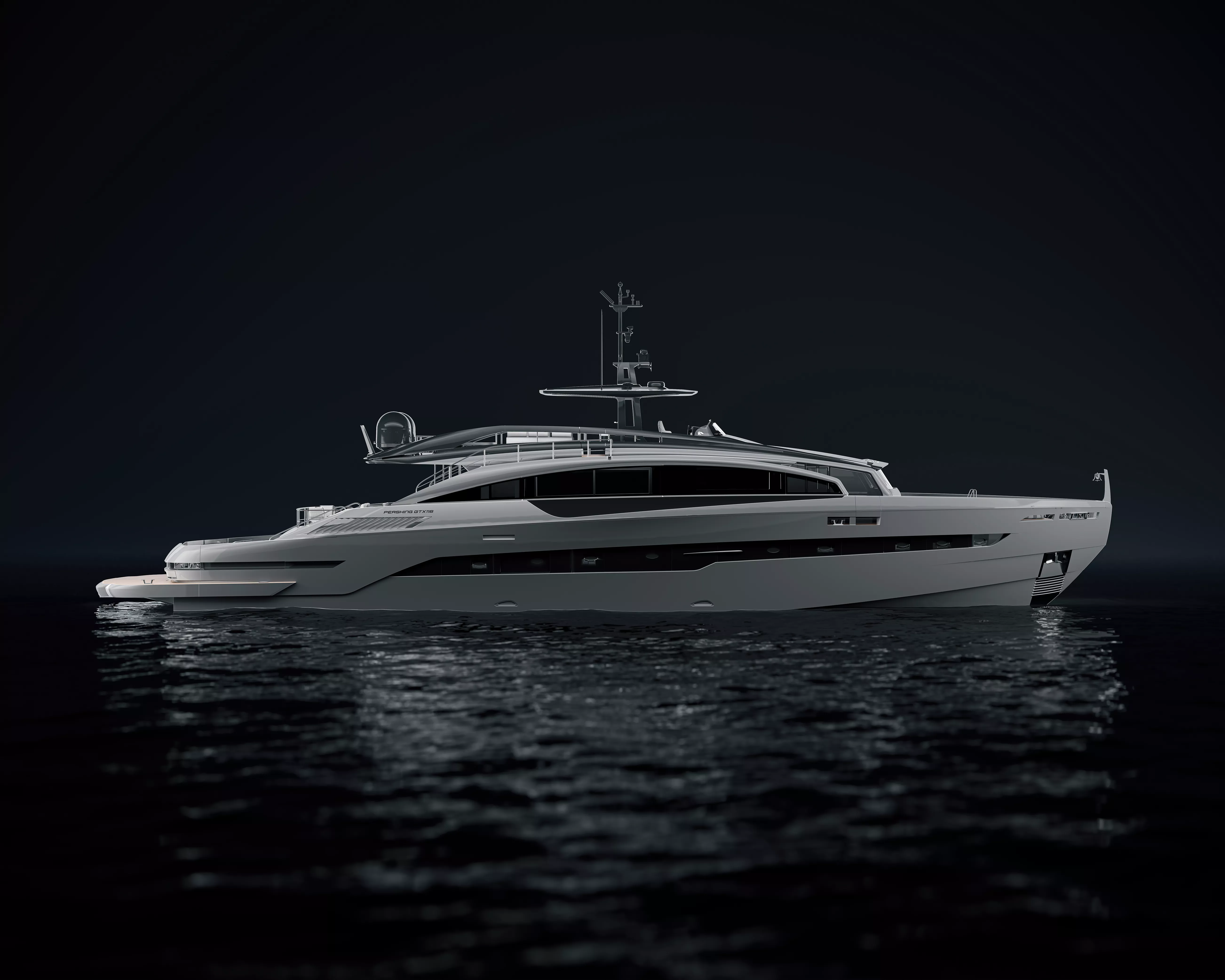 Новый флагман Pershing GTX116