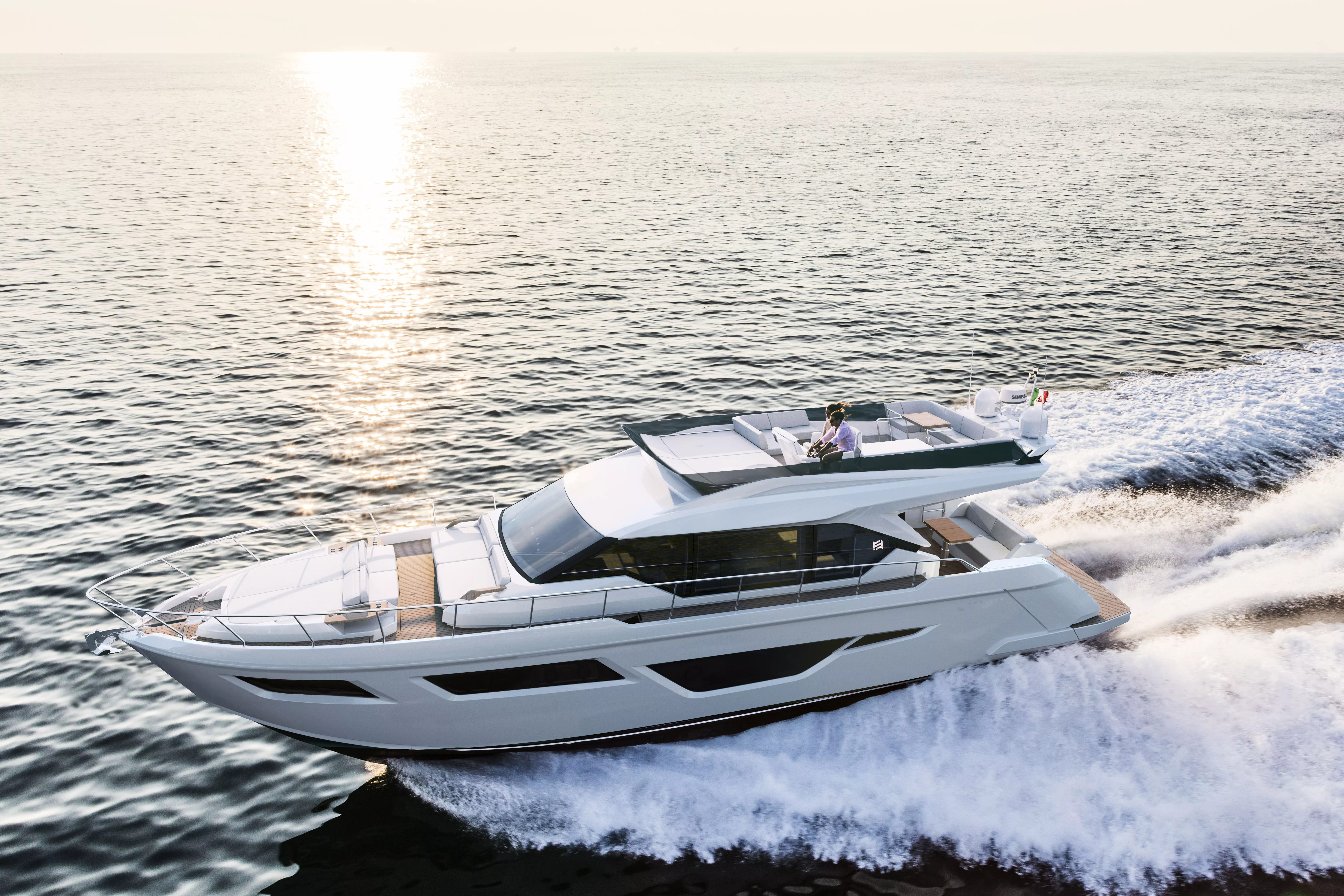 Ferretti 580 — яхта для приятного отдыха