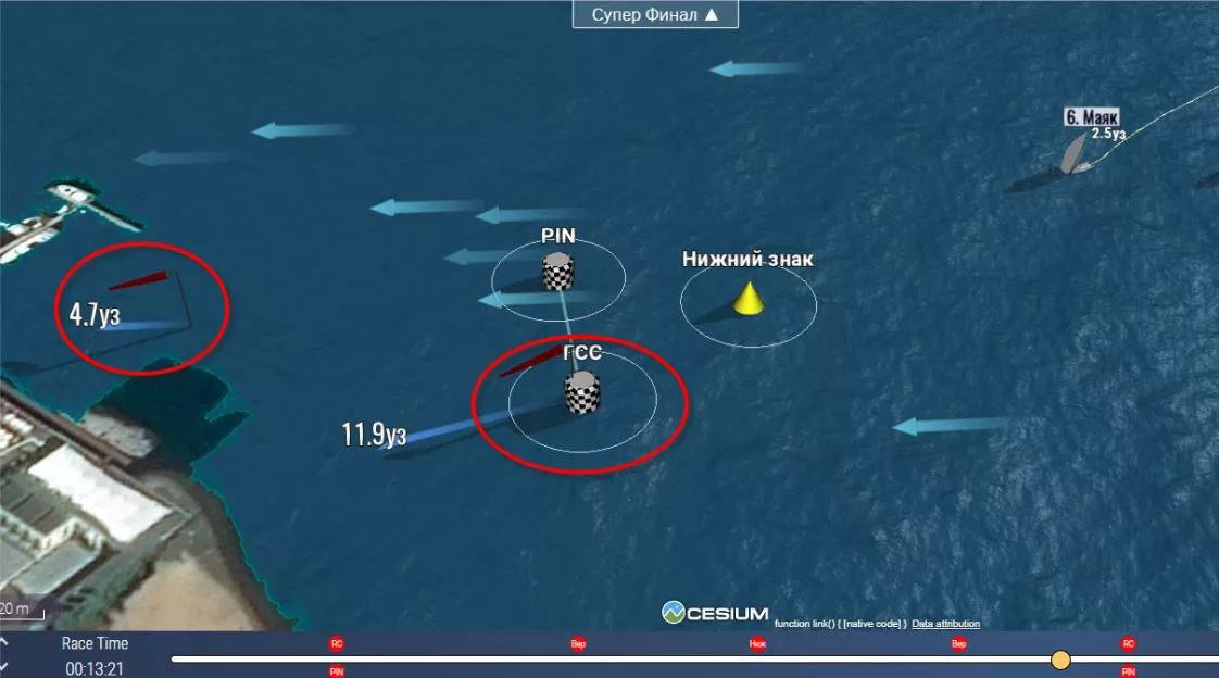 Новый сервис для болельщиков регат