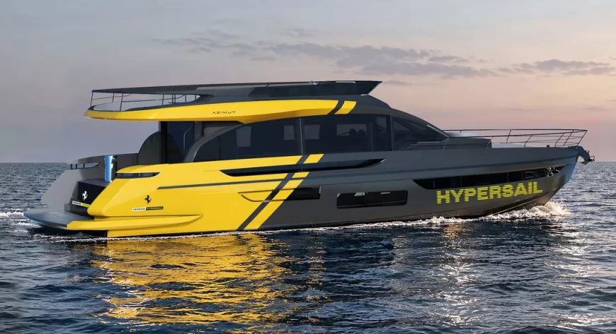 Azimut Yachts и Ferrari: сотрудничество начинается на берегу