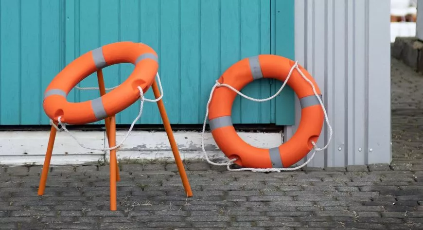 Sea Level Rise Chair — стул из круга