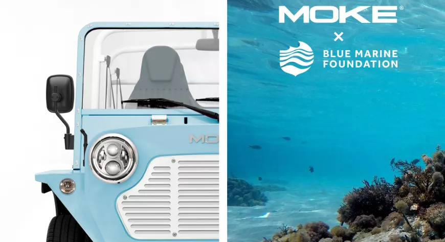 Electric MOKE Blue Marine Edition продадут на MYS 2022