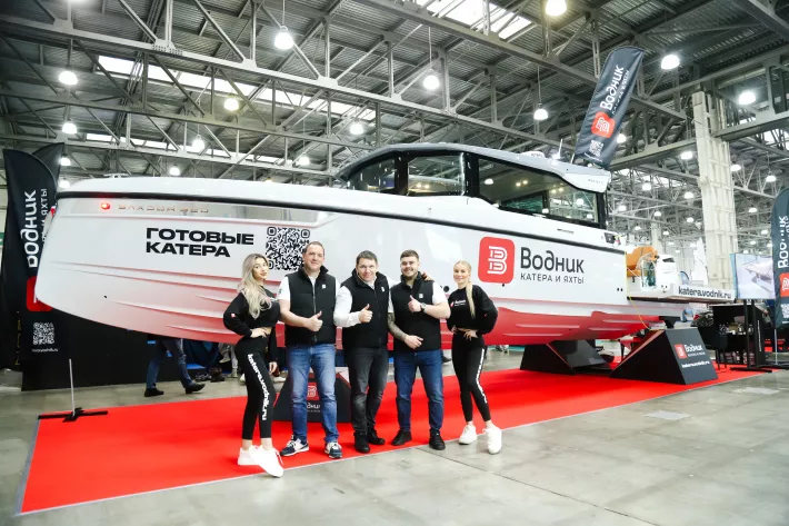 Saxdor 320 GTC на Moscow Boat Show 2024 - фото