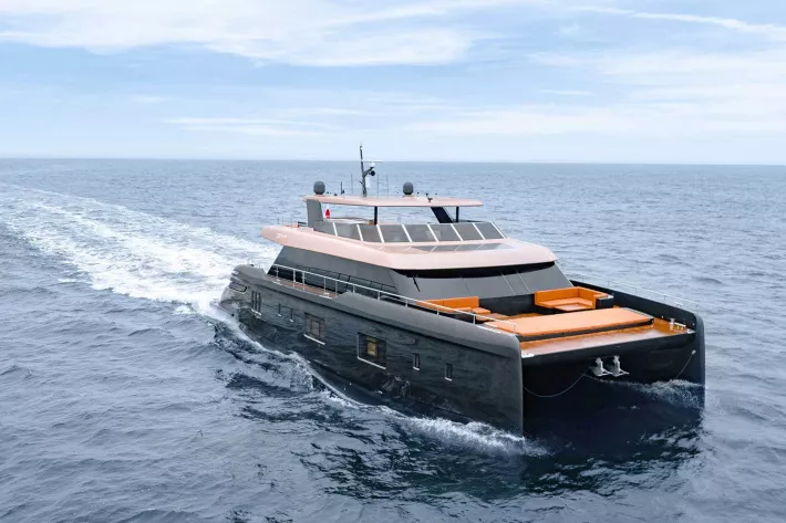 Новый 30-метровый 100 Sunreef Power Eco с электрической силовой установкой и солнечными панелями - фото