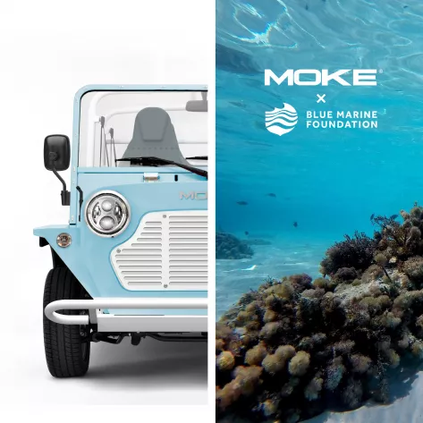 Electric MOKE Blue Marine Edition продадут на MYS 2022 - фото 1