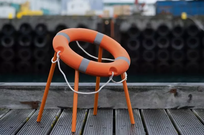 Sea Level Rise Chair — стул из круга - фото 3